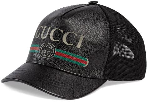 gucci leather hat|authentic gucci hat.